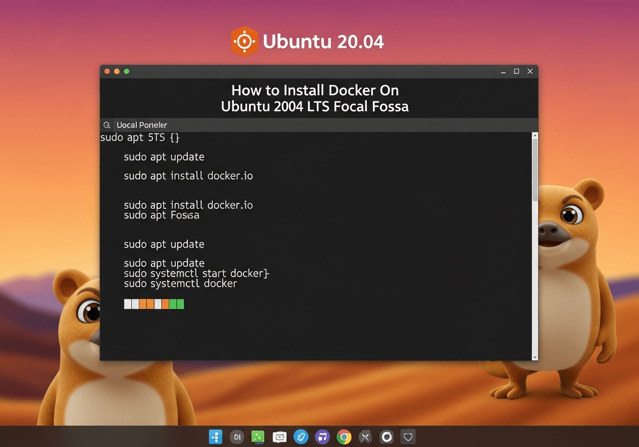 How to Install Docker On Ubuntu 20.04 LTS Focal Fossa